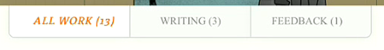 assignment type buttons