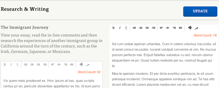 submitted work example