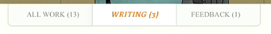 assignment type buttons