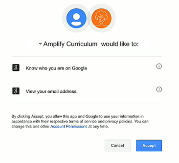 amplify application authorization page