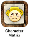 main menu teacher character matrix icon