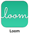 main menu teacher loom icon
