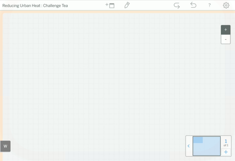 math workspace start screen